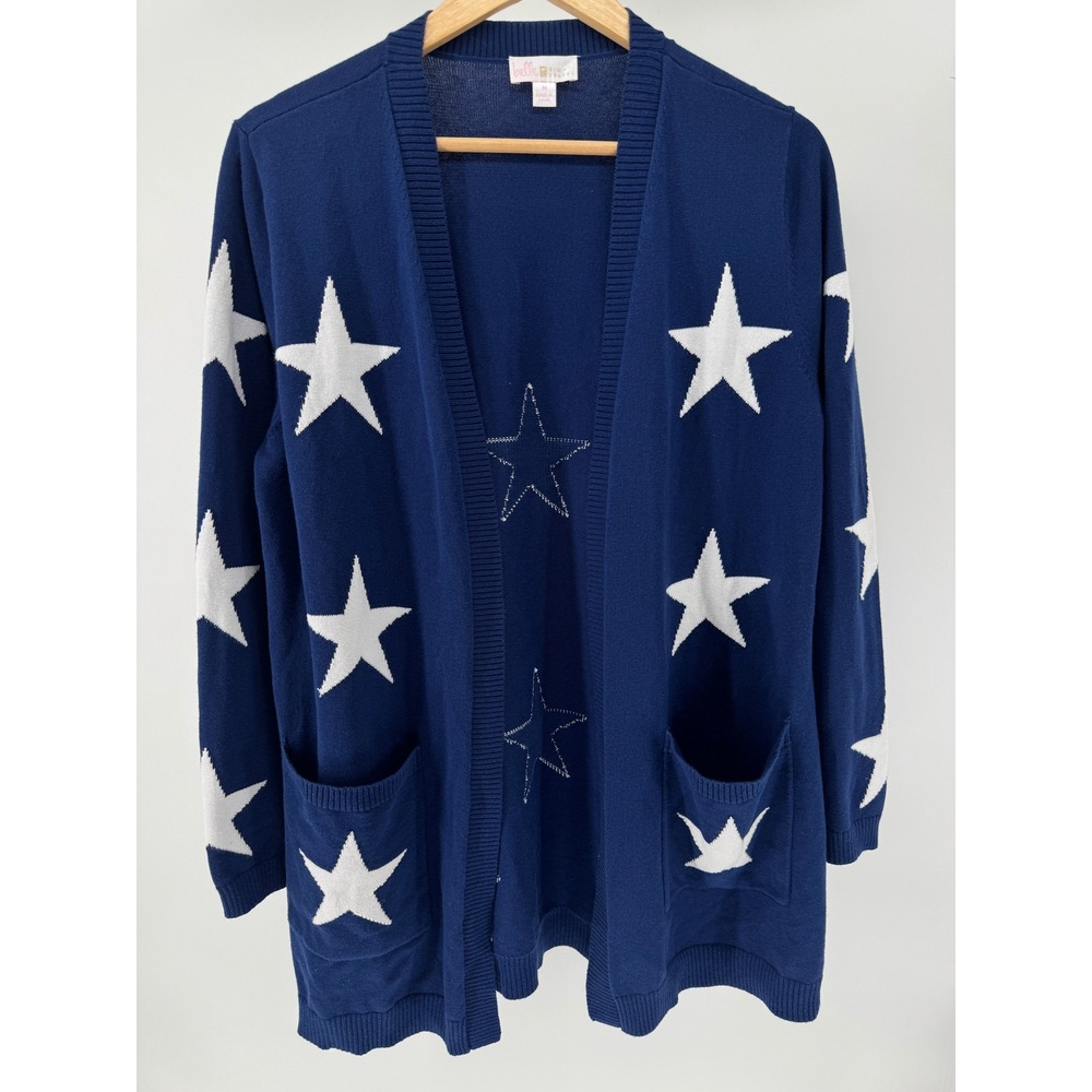 Fantasmic Mickey Star Cardigan Women Medium Blue Disney Bounding
